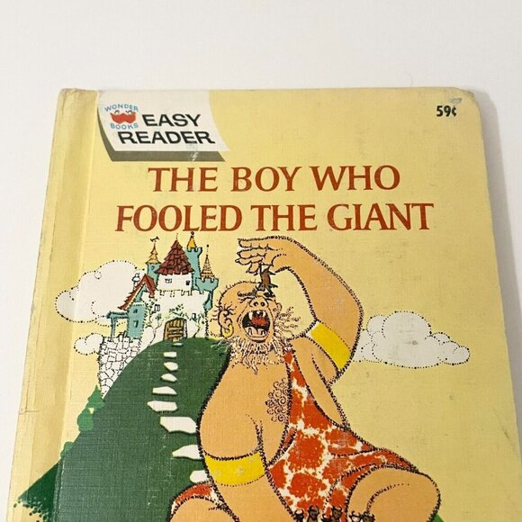 Vtg 1963 The Boy Who Fooled The Giant by Tamara Kitt Easy Reader - Picture 2 of 16